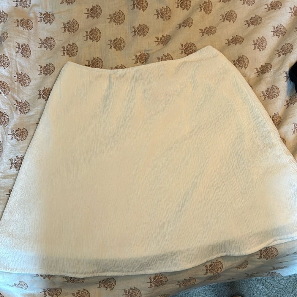 Princess Polly white skirt